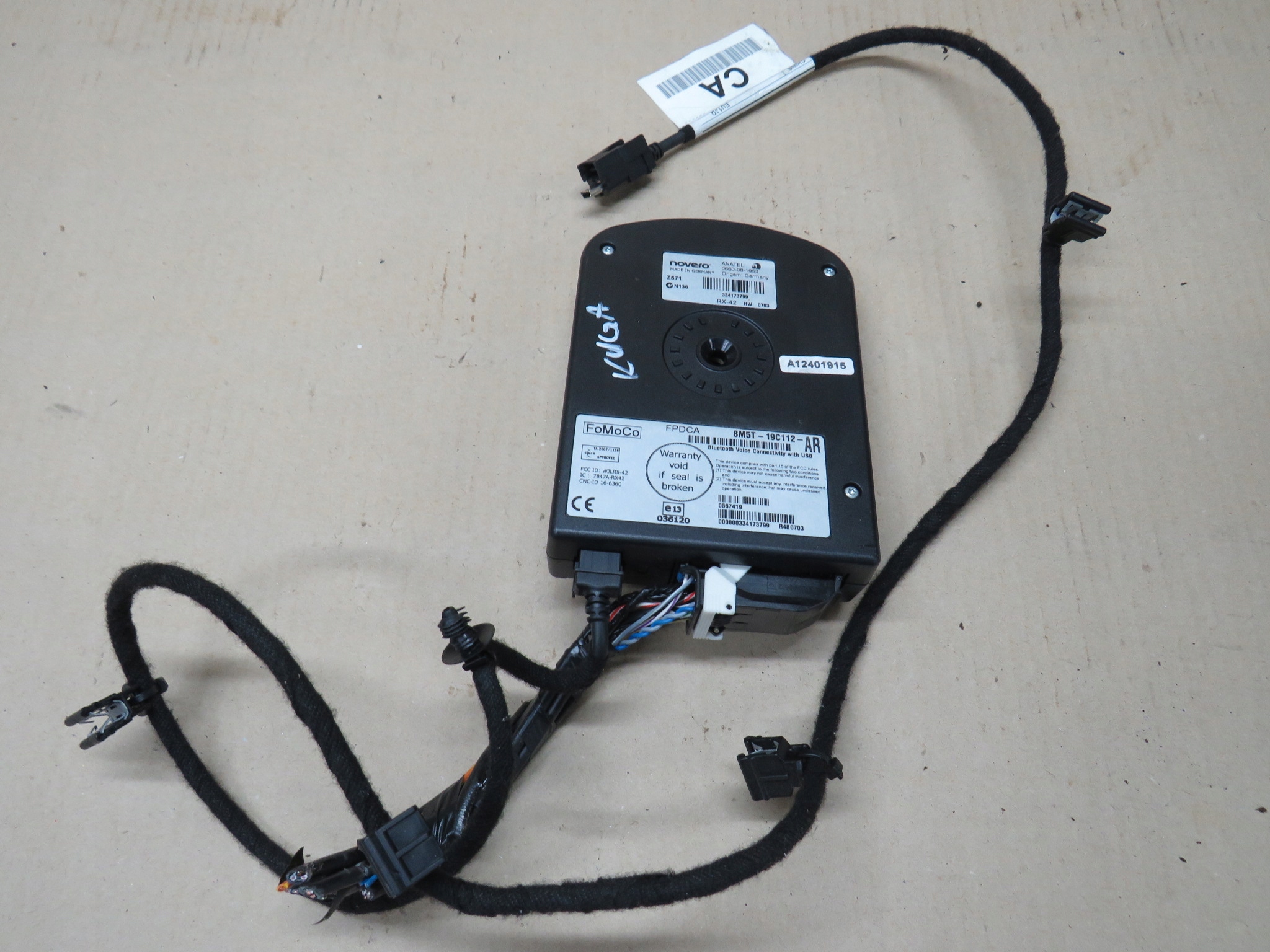 FORD KUGA MK1 MODUŁ BLUETOOTH 8M5T19C112AR