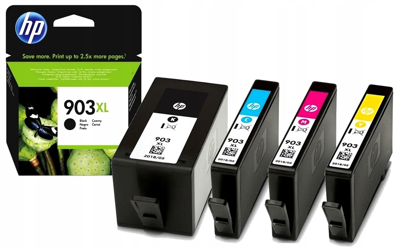 

4x Tusz Hp 903XL Officejet Pro 6900 6950 6970 6960