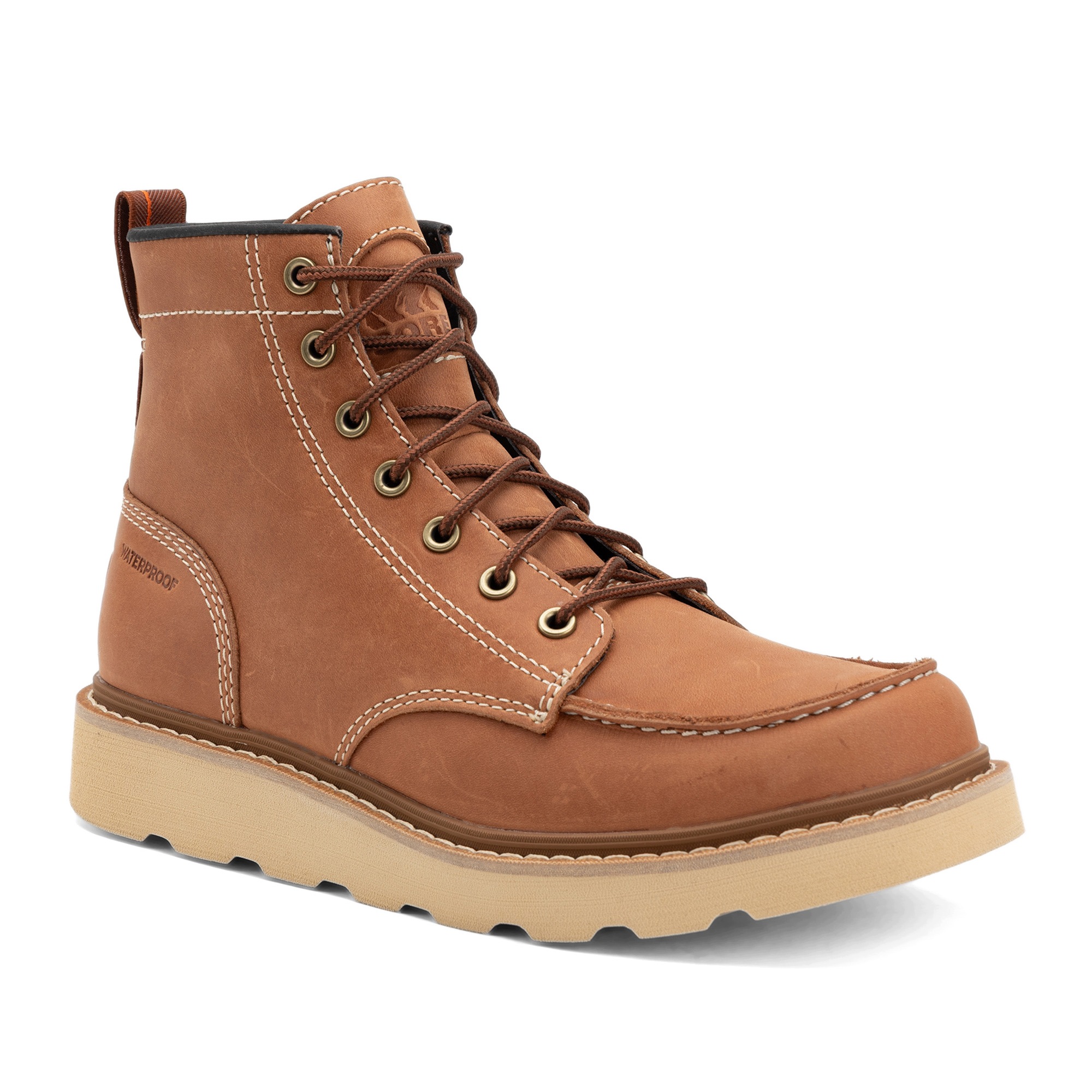 Buty męskie Sorel Slabtown 62 Moc Wp rustic brown/ceramic