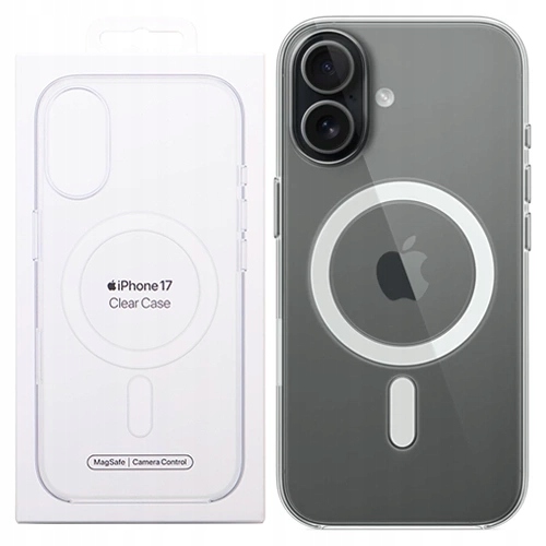Originální Pouzdro Apple Pro Iphone 17 Clear Case S Transparentní Magsafe