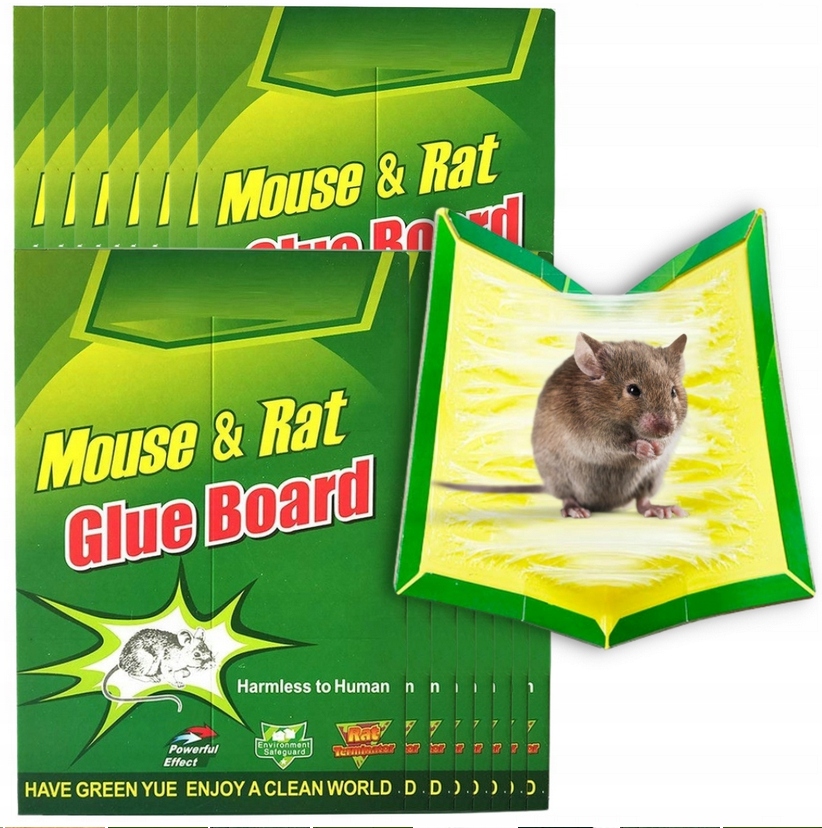 20x MYSZOŁAPKA LEP ŁAPKA PUŁAPKA NA MYSZY SZCZURY!