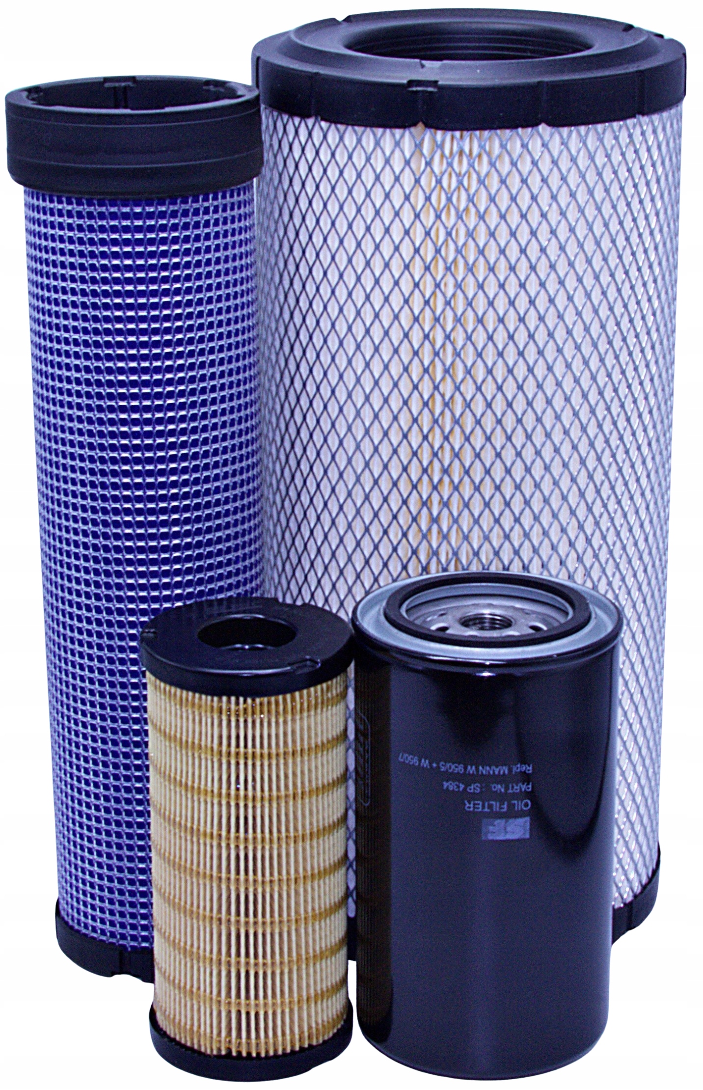 Filtry Venieri Vf 7.63, Vf 9.63B, Vf 8.23B – vzduch, olej, palivo