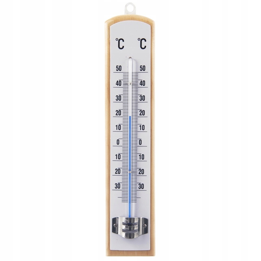 Termometr uniwersalny drewniany 21 cm