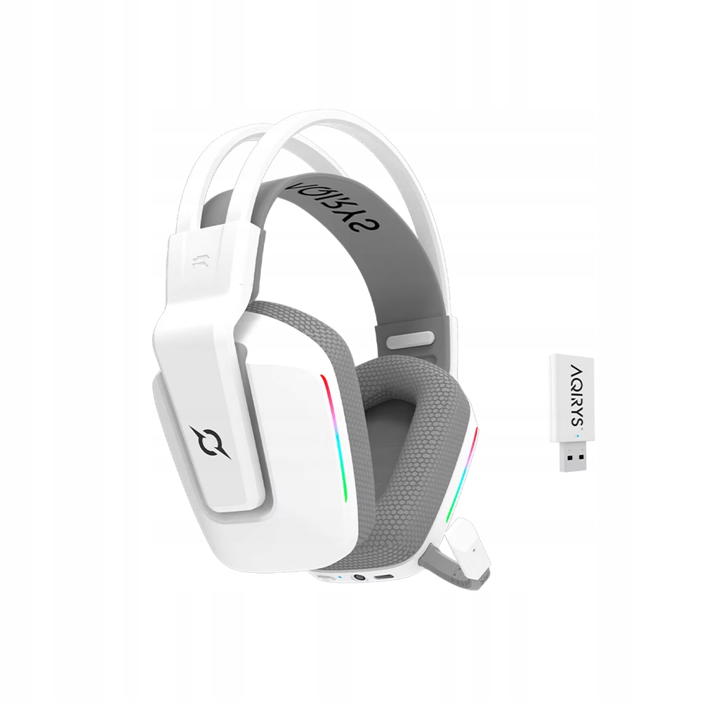 Aqirys Sluchátka Dual Mode: Wirelles&BT+Wired Alya V2.0 bílá