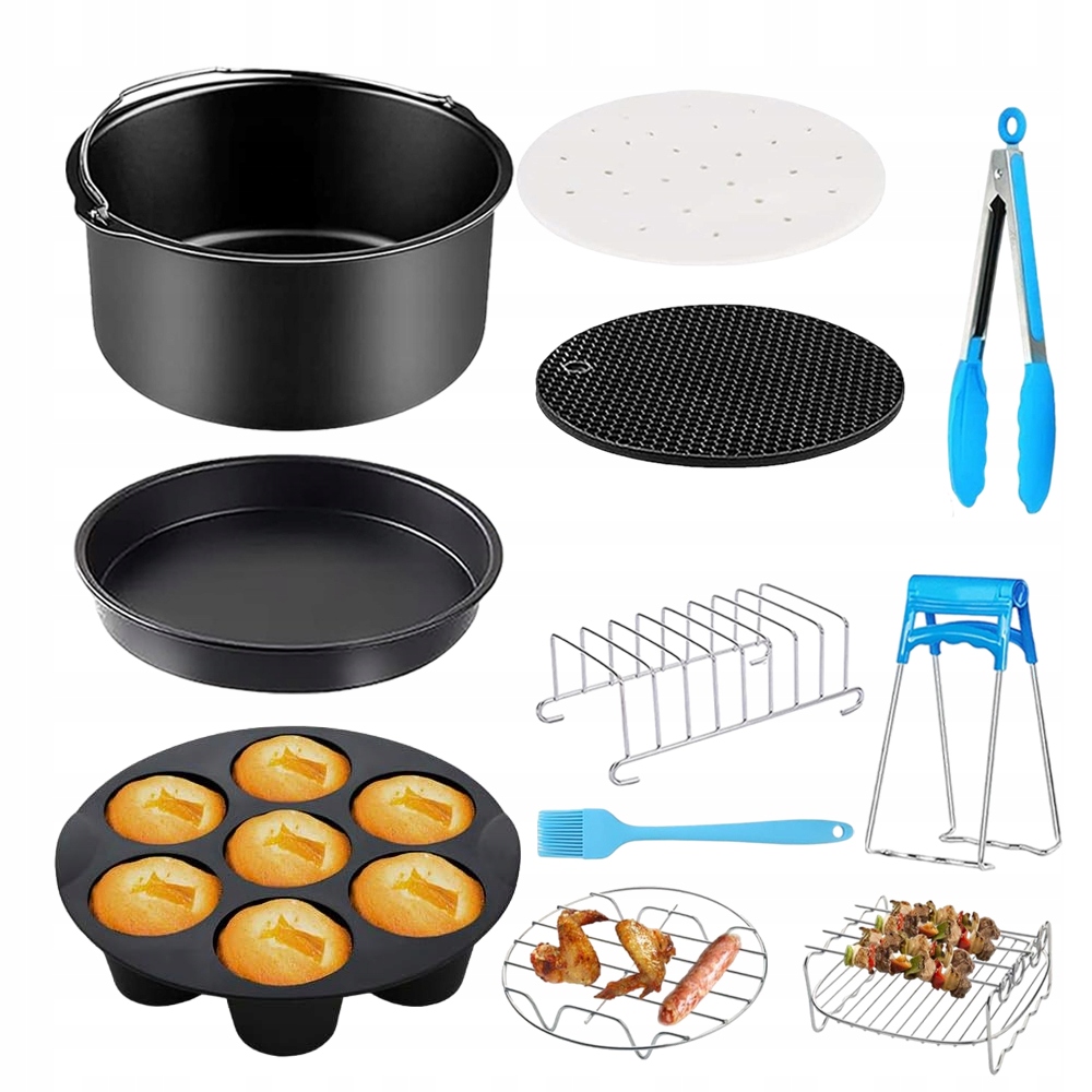 8" Fryer Příslušenství – Sada Kuchyňských Nástrojů Pro Fritézy Cosori Ninja