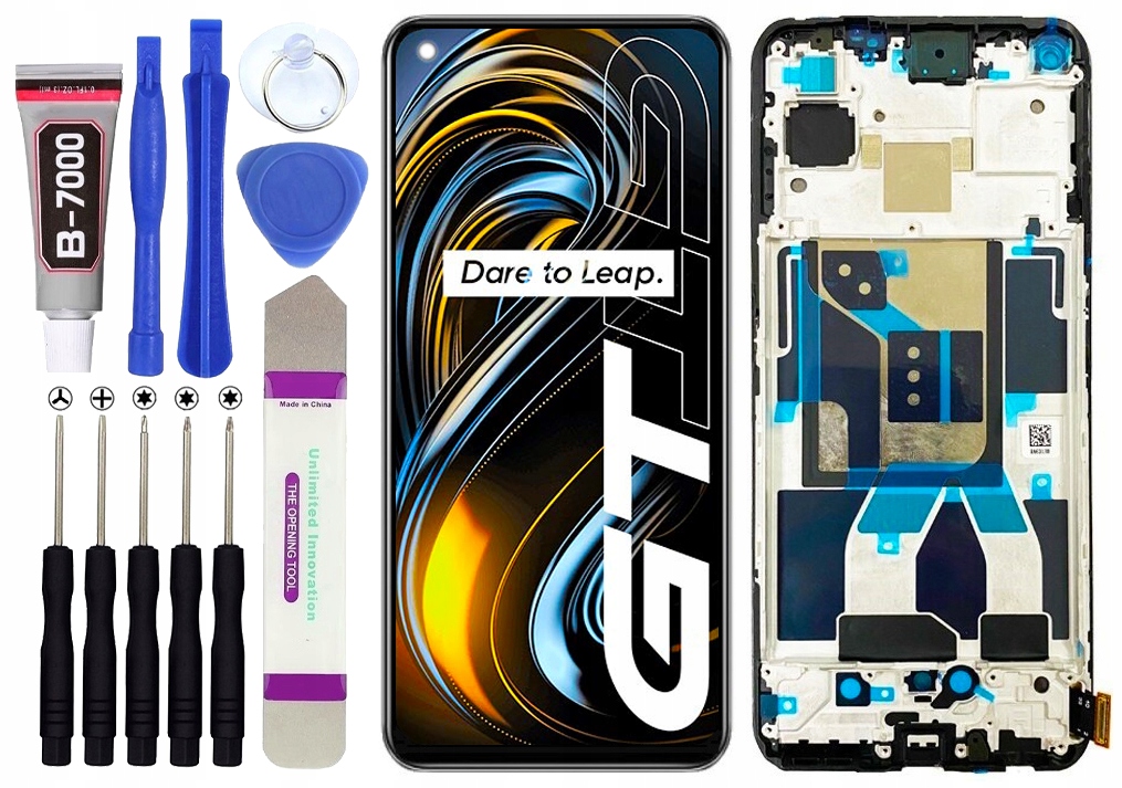 InCell displej pro Oppo Realme Gt 5G LCD displej Rámeček