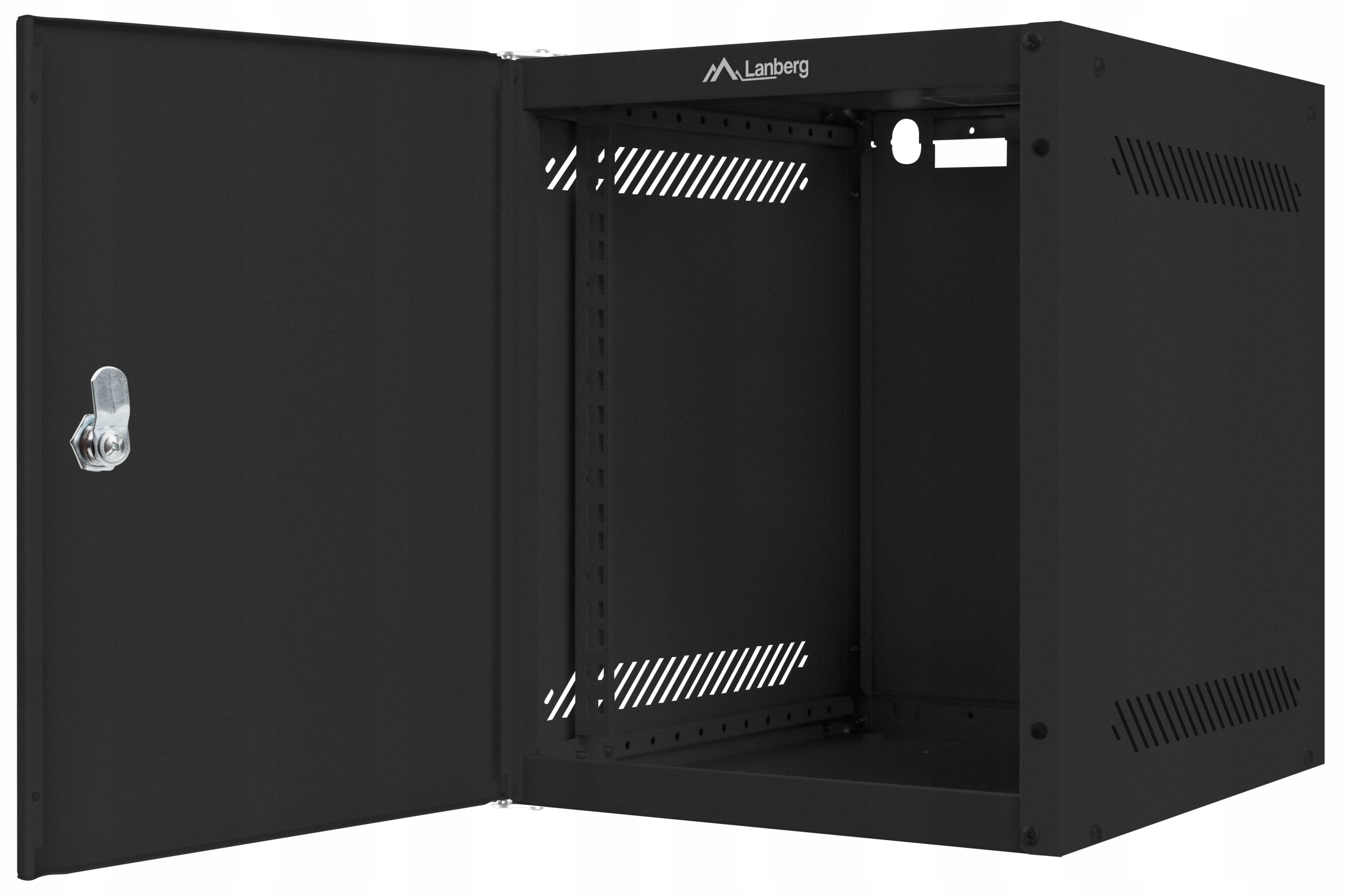 Szafa Rack Wisząca Instalacyjna Serwerowa Metal 10" Cali 6U Drzwi Lanberg