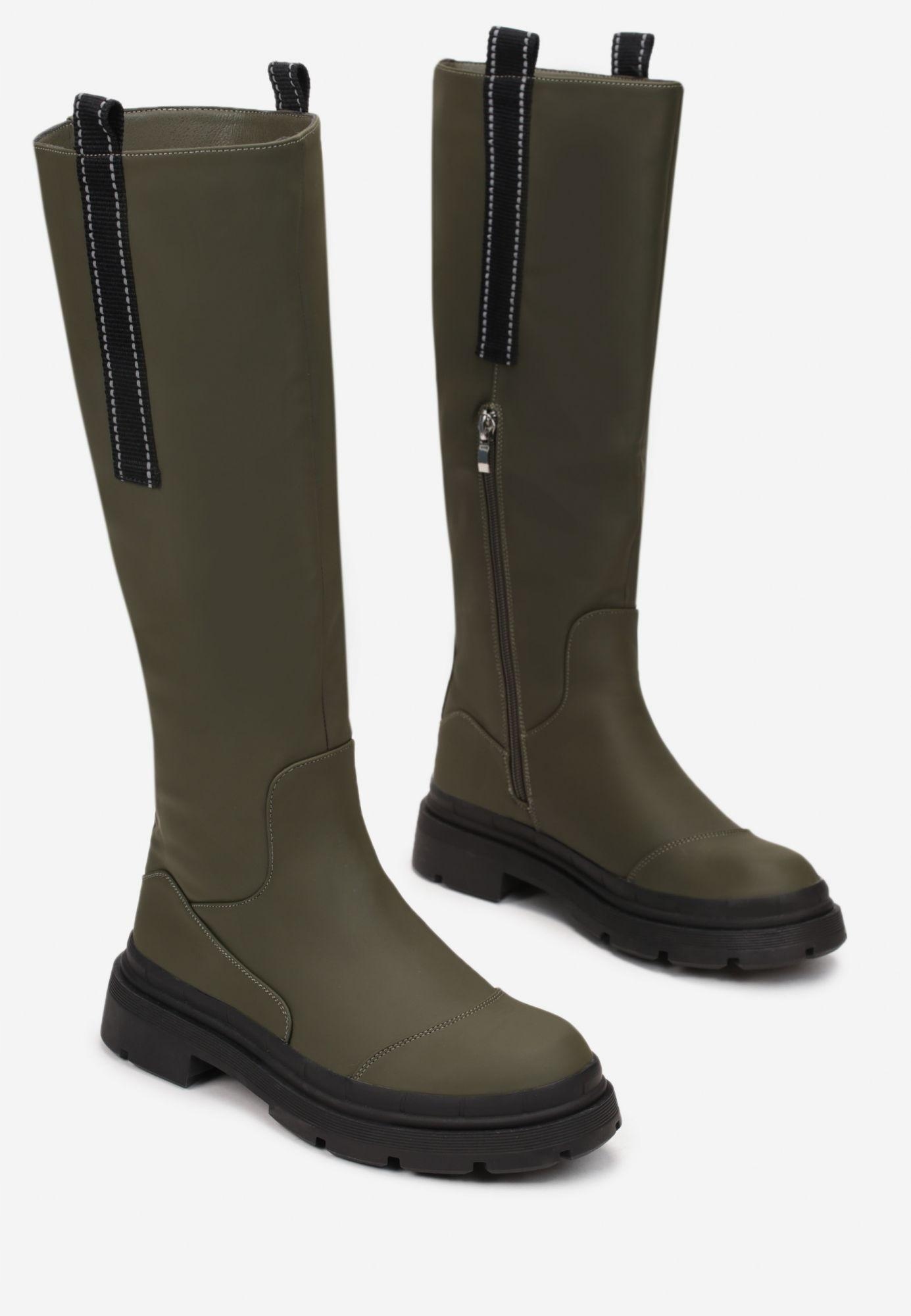 

Renee Khaki Kozaki damskie 39 Ekoskóra