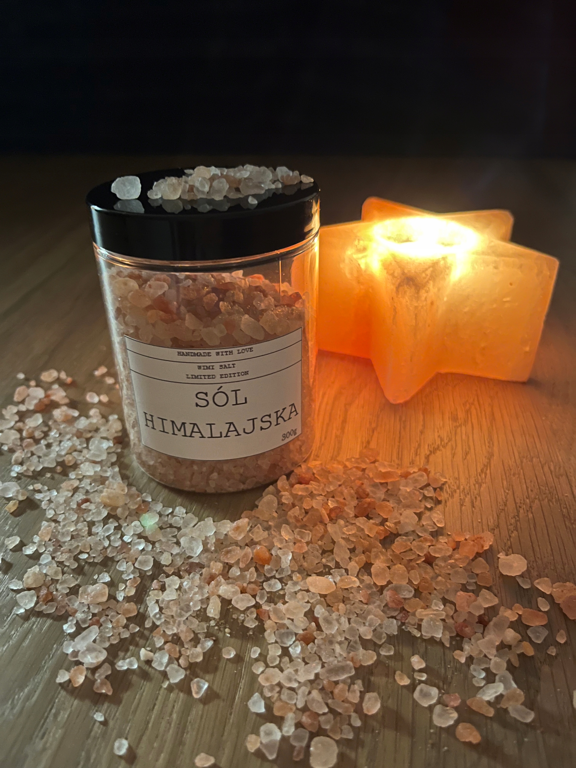 SÓL HIMALAJSKA dark pink 300g GRUBOZIARNISTA Rodzaj sól