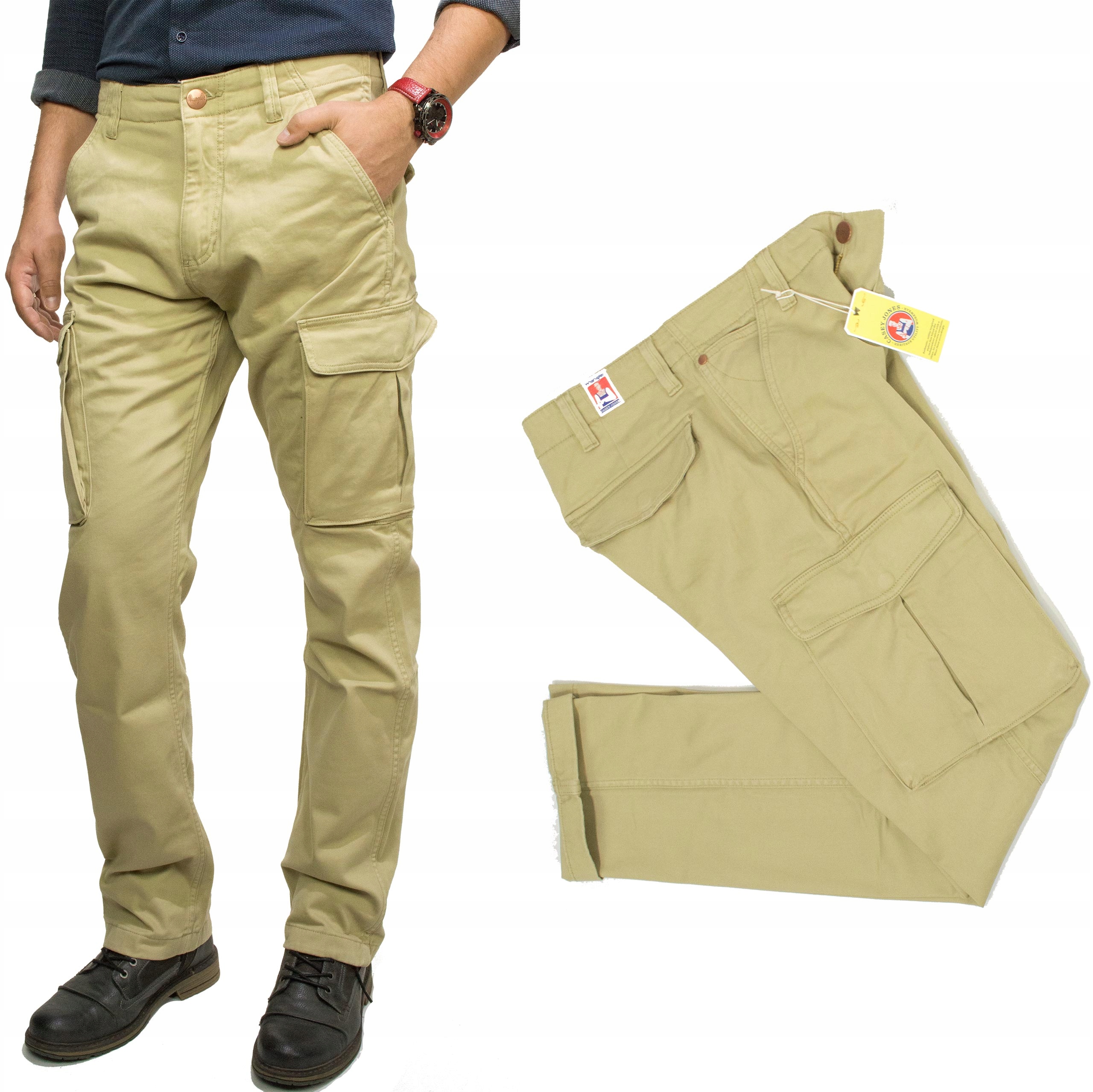 Wrangler Casey Jones Cargo Saddle pánské kapsáče kalhoty W31 L32