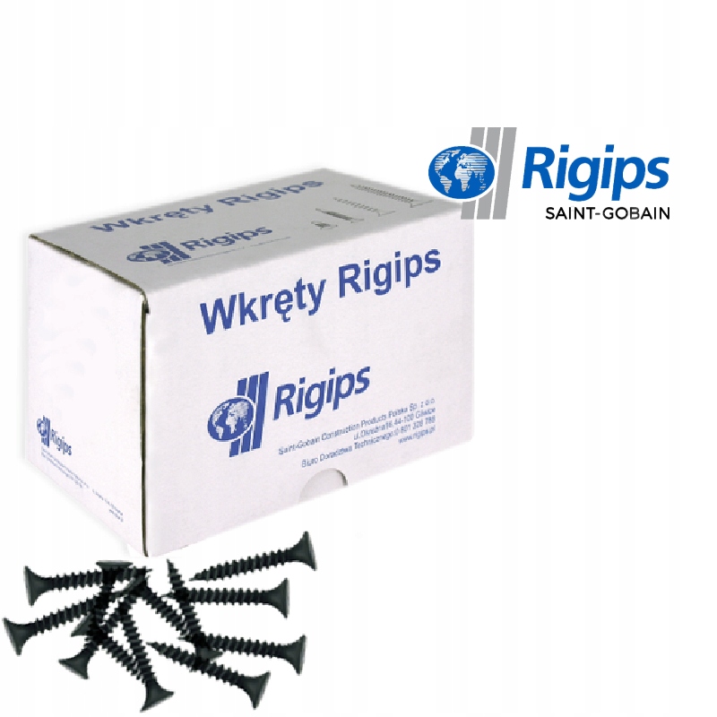 

Rigips Wkręty Metal Tn 3,5x25 mm 1000 szt