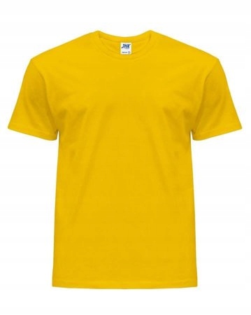 

Koszulka męska t-shirt 100% bawełna Jhk Żółty