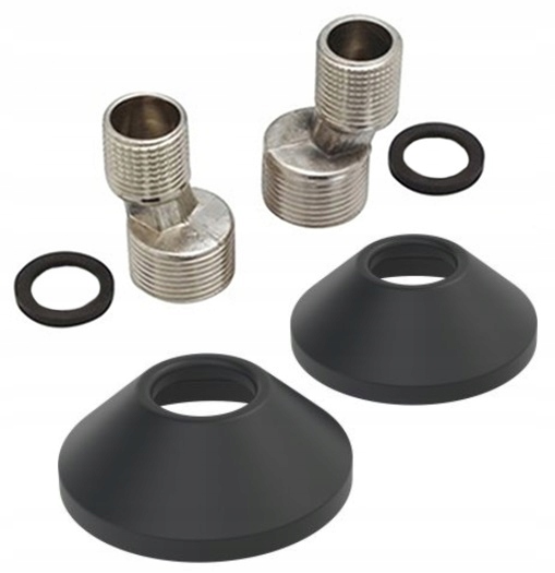 RETRO NEW MODERN bateria prysznicowa natryskowa CZARNY MAT BLACK CZARNA Marka Reihe