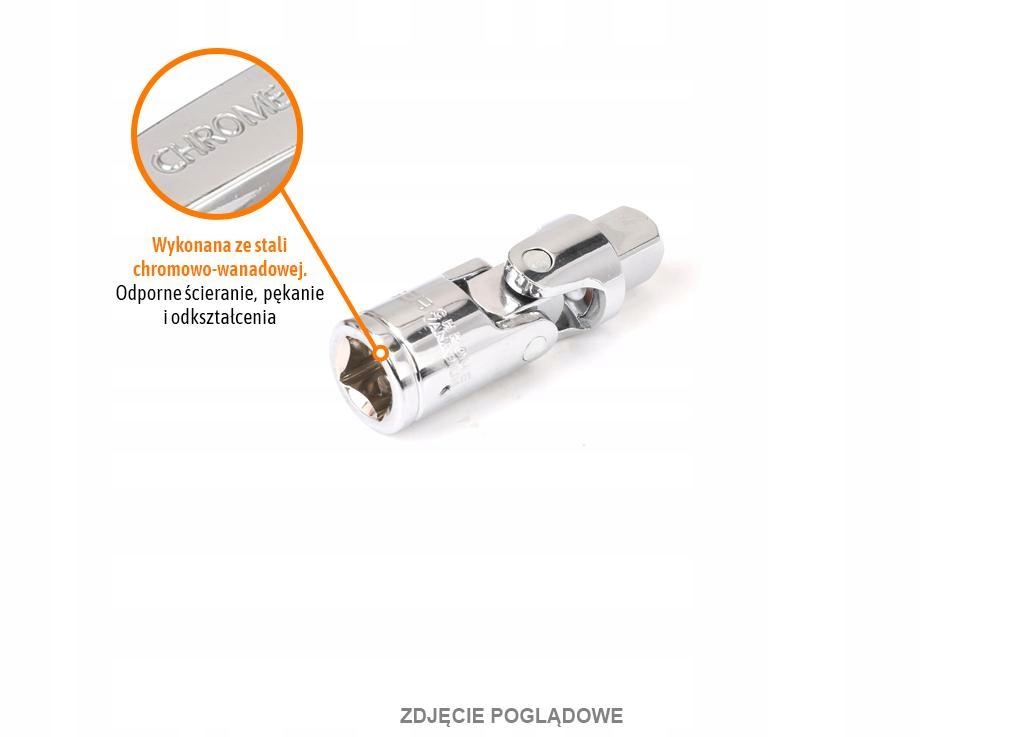 Przegub uniwersalny do nasadek 1/4" / TEGER TEGER T-W-PIR102 Liczba elementów pojedyncze