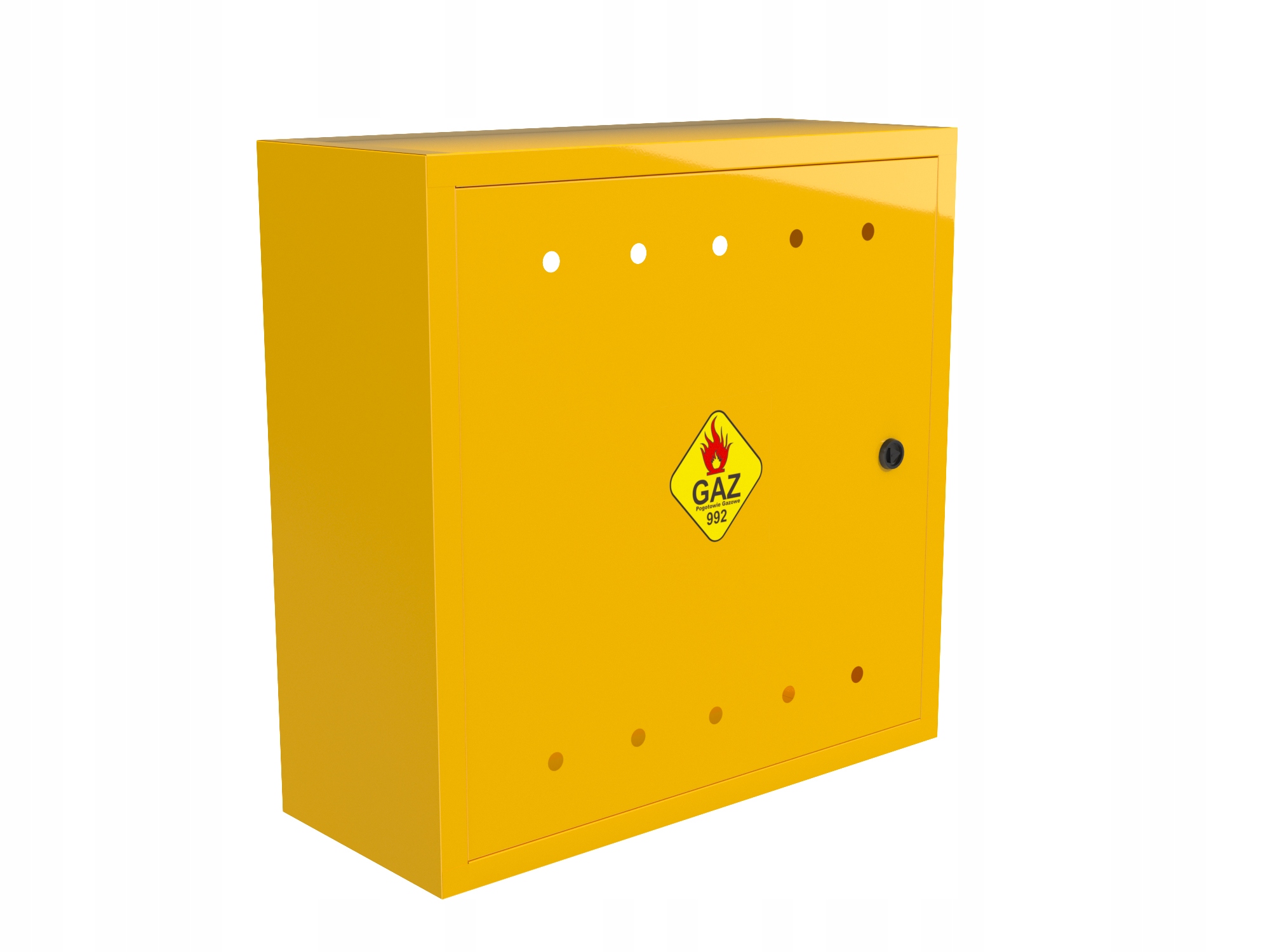 Gazová Skrinka 60x60x25 Gaz Žltá