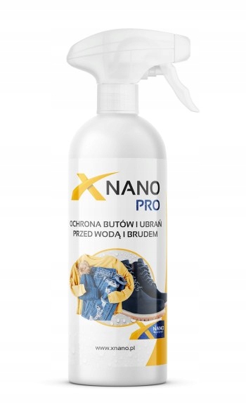Nano impregnat do butów i odzieży Xnano PRO 0,5L