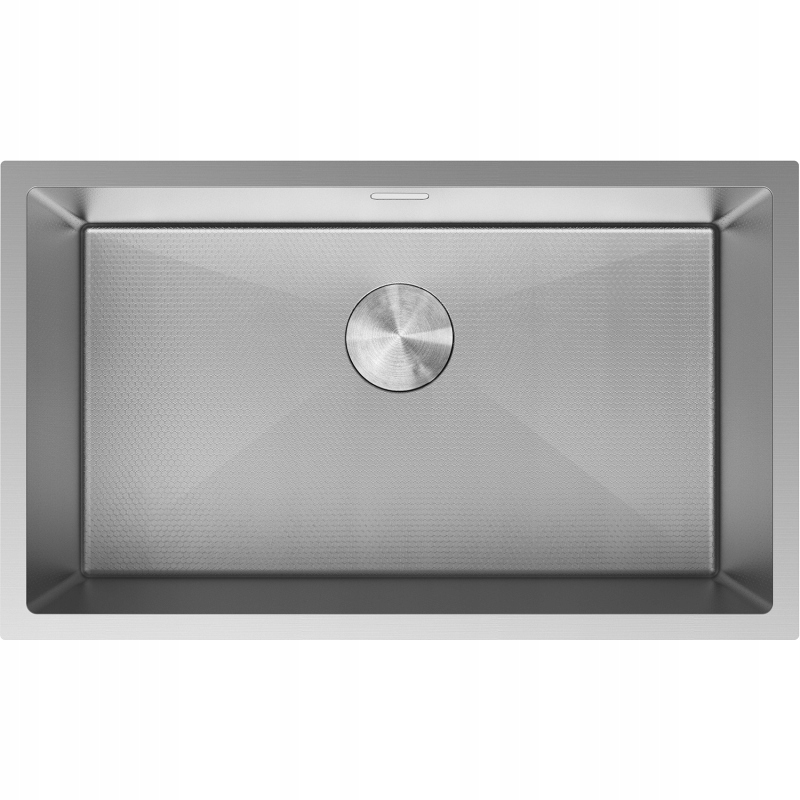 Mexen Trixo Zlewozmywak Stalowy 1-KOMOROWY 750X440MM Inox Hc