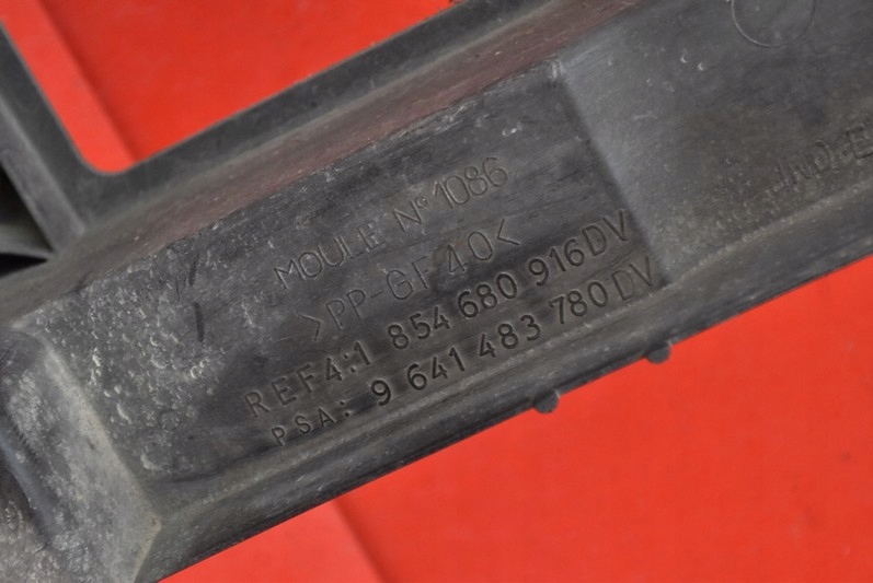 support panel for radiators pillar 9641483780 CITROEN C3 1 and 1.4 HDI 90 KM 02-10