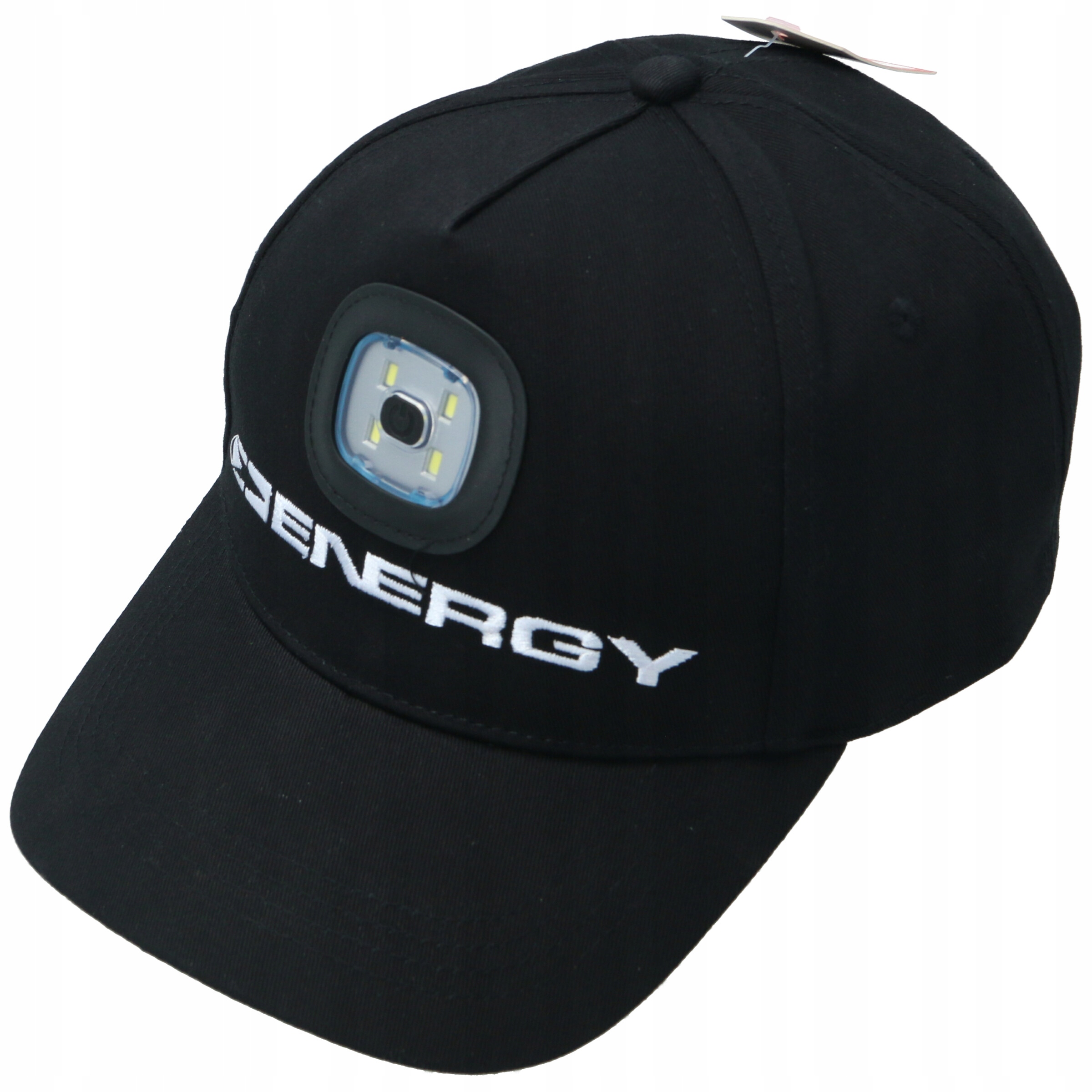 CZAPKA Z DASZKIEM BASEBALOWWA + LATARKA LED USB 100mAh Marka inna