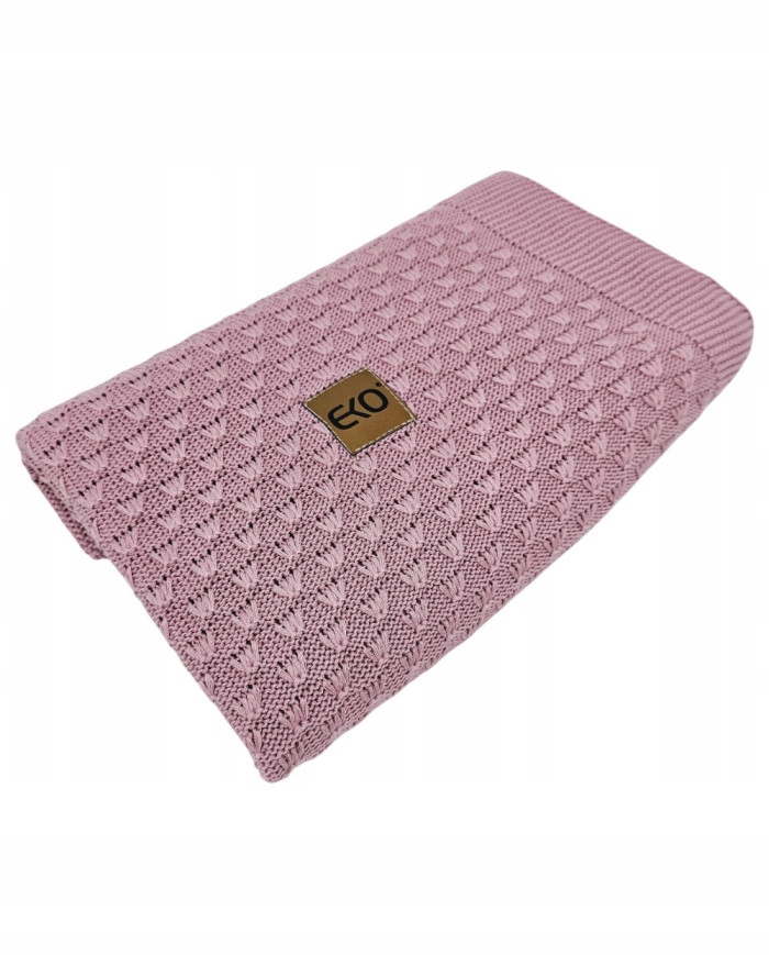 Eko Kocyk Bambusowy 100 x 80 cm PLE-101 Liliowy Baby Shower