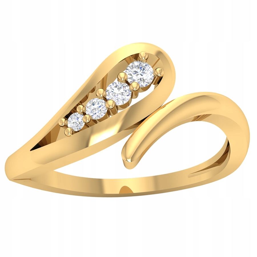 Prstýnek Had Zmije Hadička Zlato 585