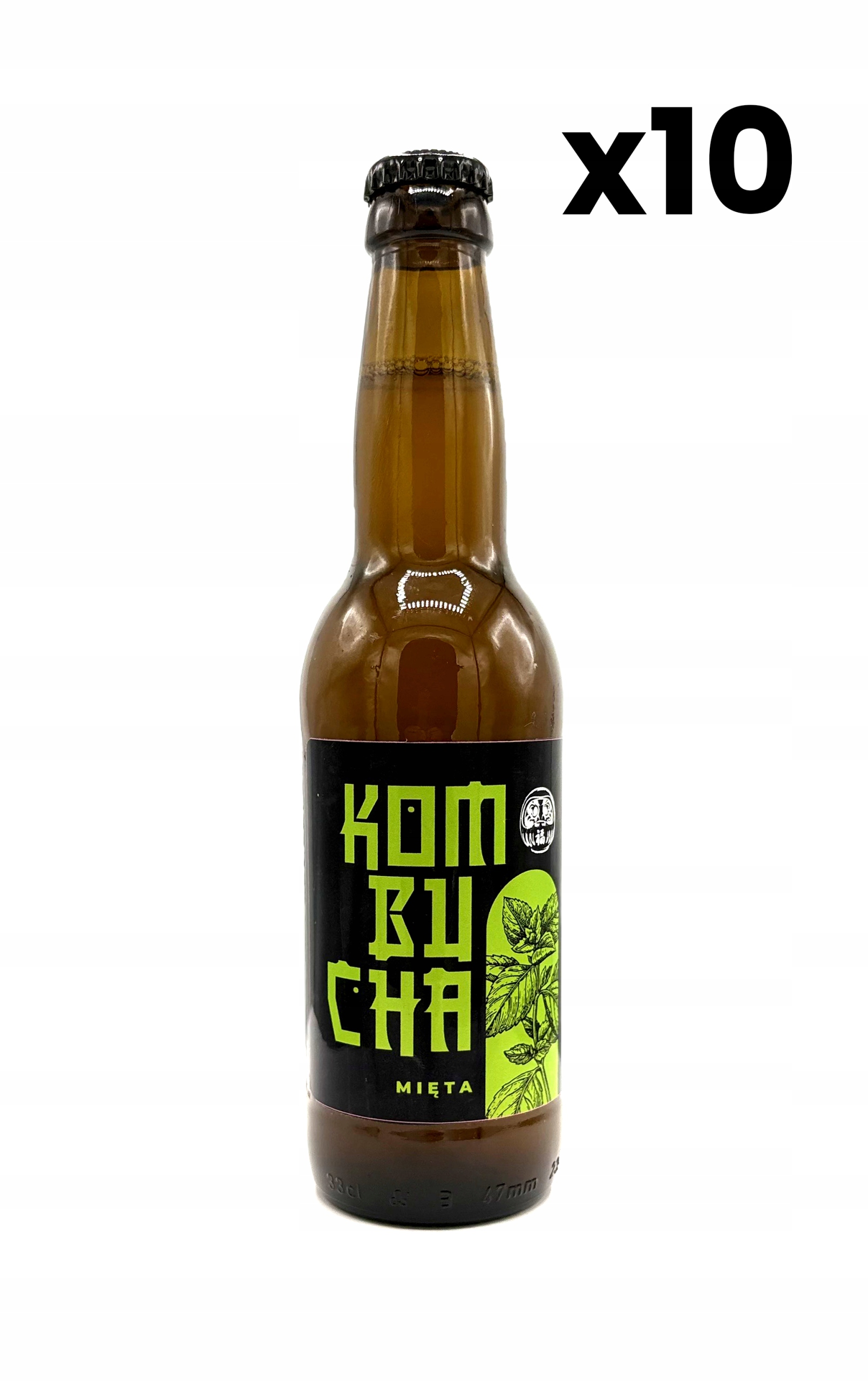 Kombucha Čistá Máta 330 ml