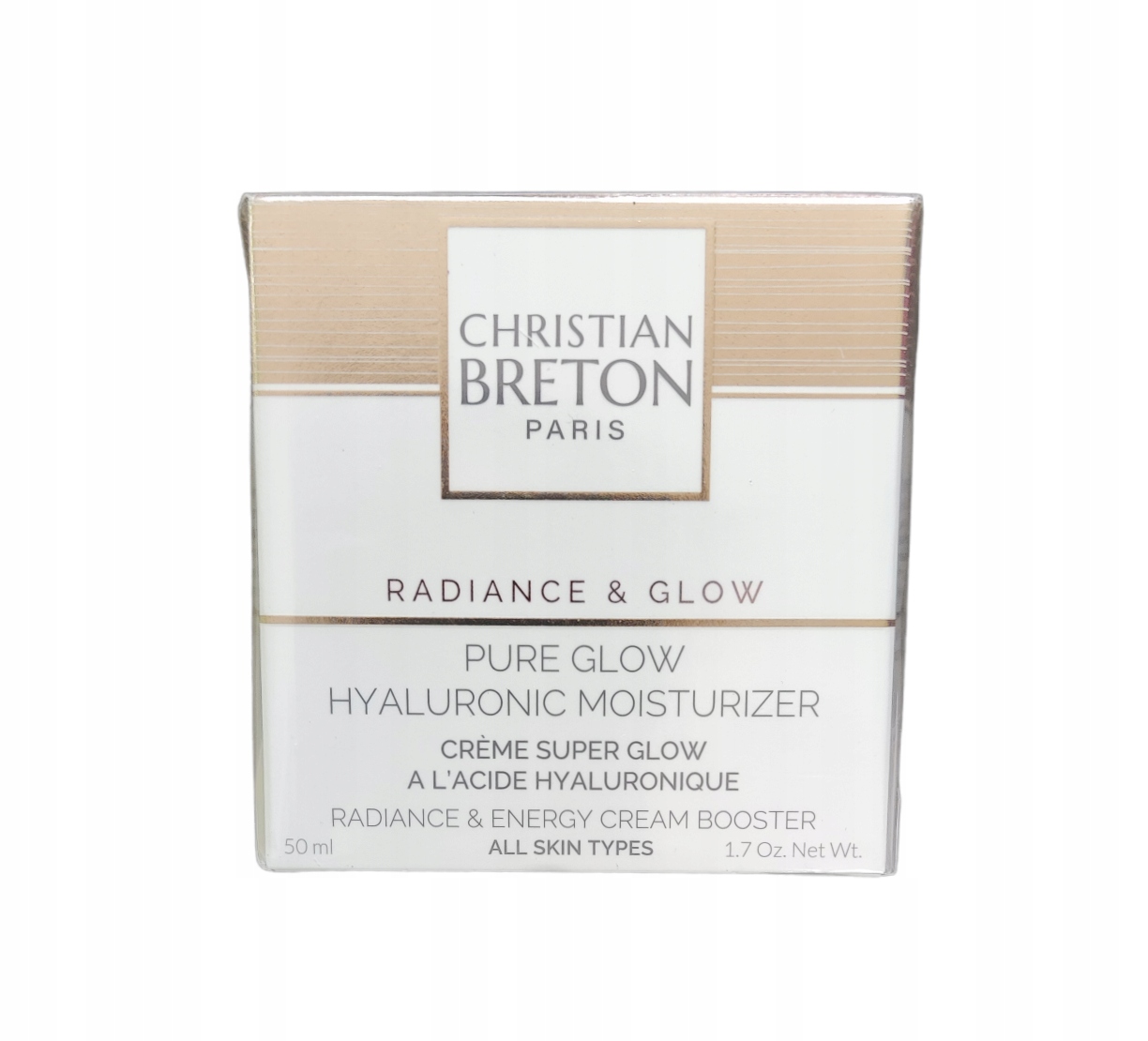 Christian Breton Pure Glow Hyaluronic rozjasňující hydratační krém