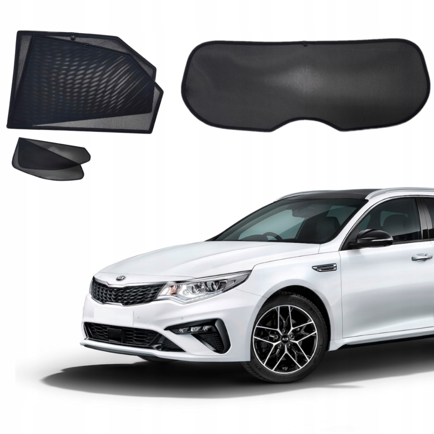 Kryty slnečných roliet určené pre Kia Optima IV 4 kombi