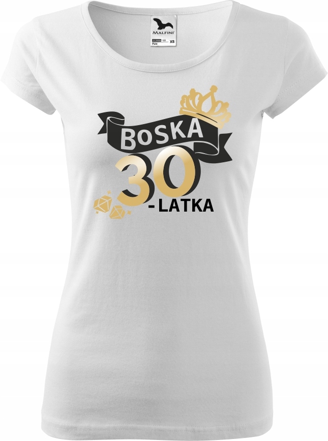 

Koszulka Super Prezent 30 urodziny Boska 30tka