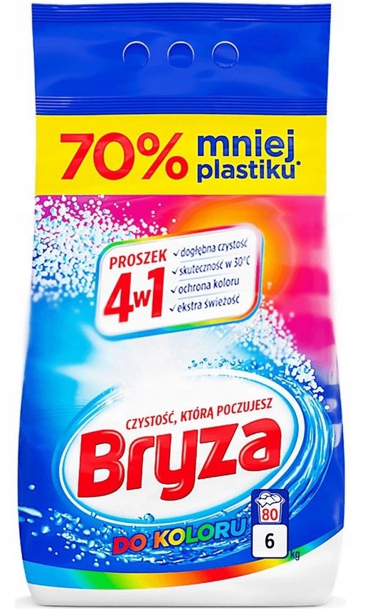 

Proszek do prania kolorowego Bryza 6kg