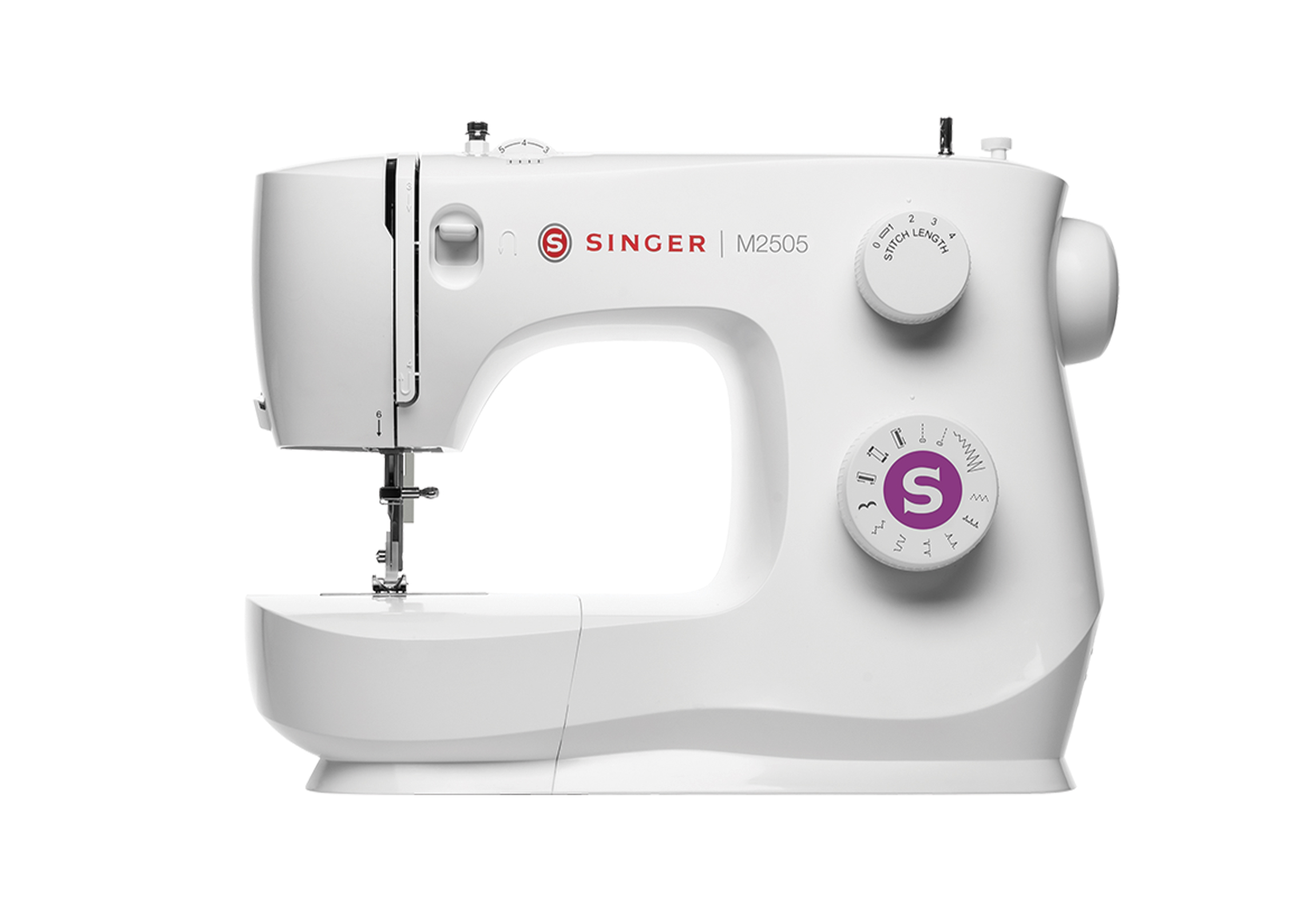 Singer Maszyna do szycia M2505 Liczba ściegów 10 Biały