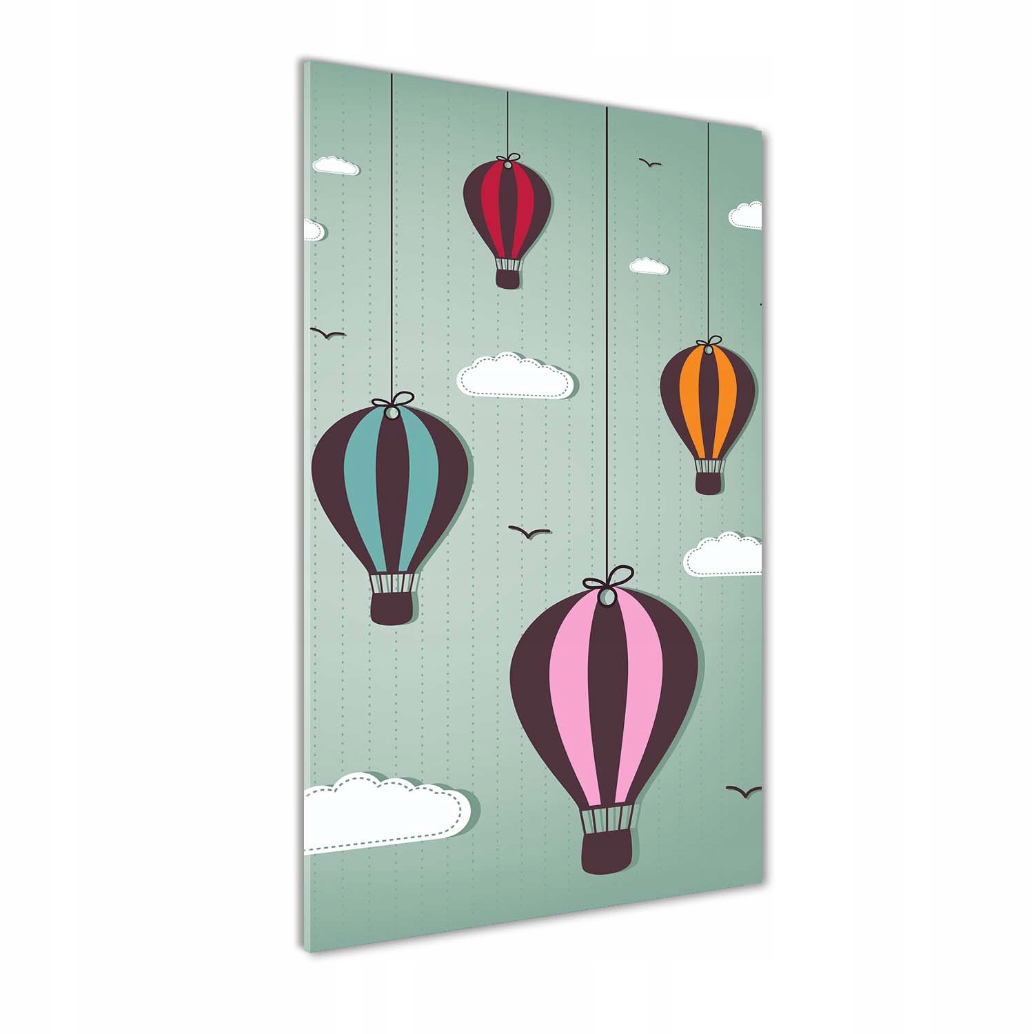 

Foto obraz szkło akrylowe Latające balony 50x100cm