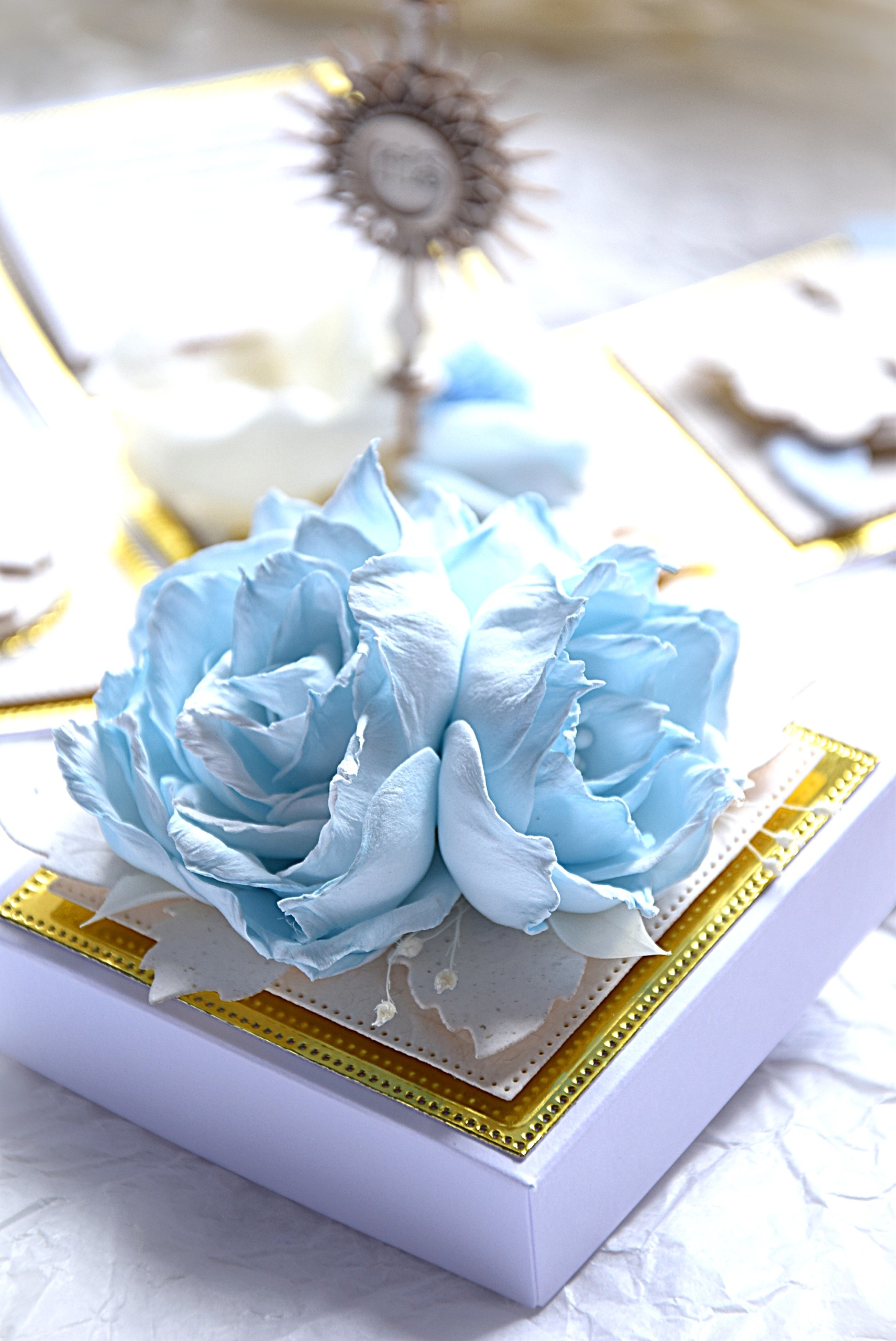 Exploding Box na Pierwszą Komunię, personalizowana pamiątka 3D