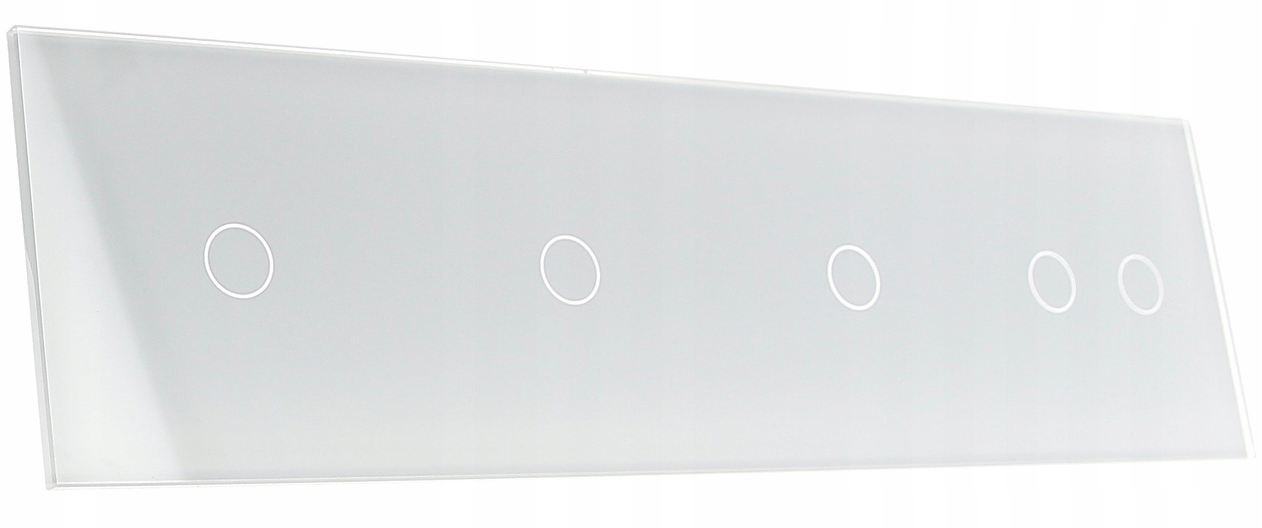 

Livolo Panel Szklany Włącznika Dotykowego 1+1+1+2
