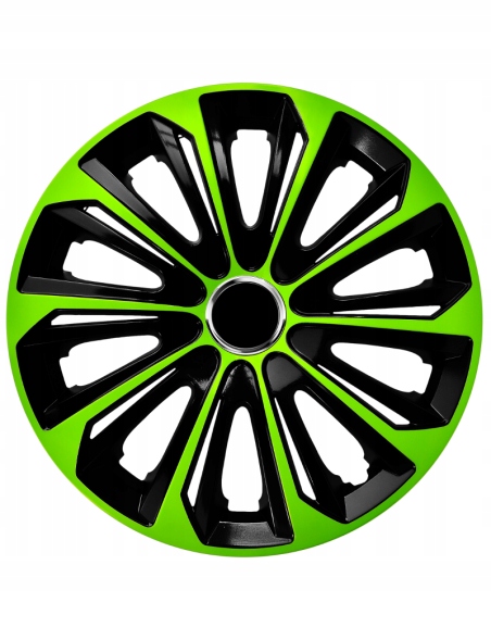 

Kołpaki 15" Strong Lux zielone Ford Opel Vw