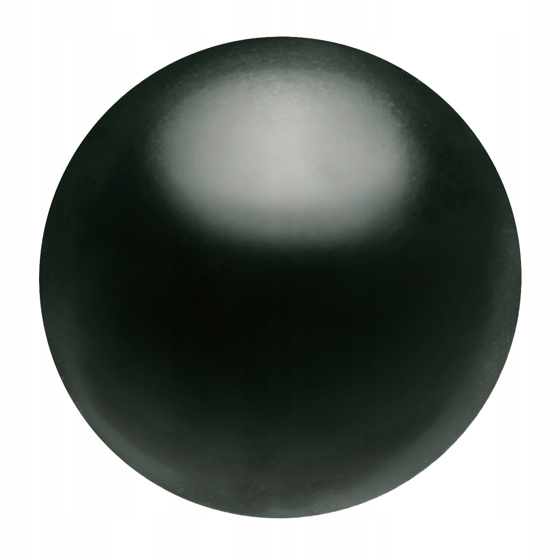 Preciosa Round Pearl 6mm Magic Black 4 szt.