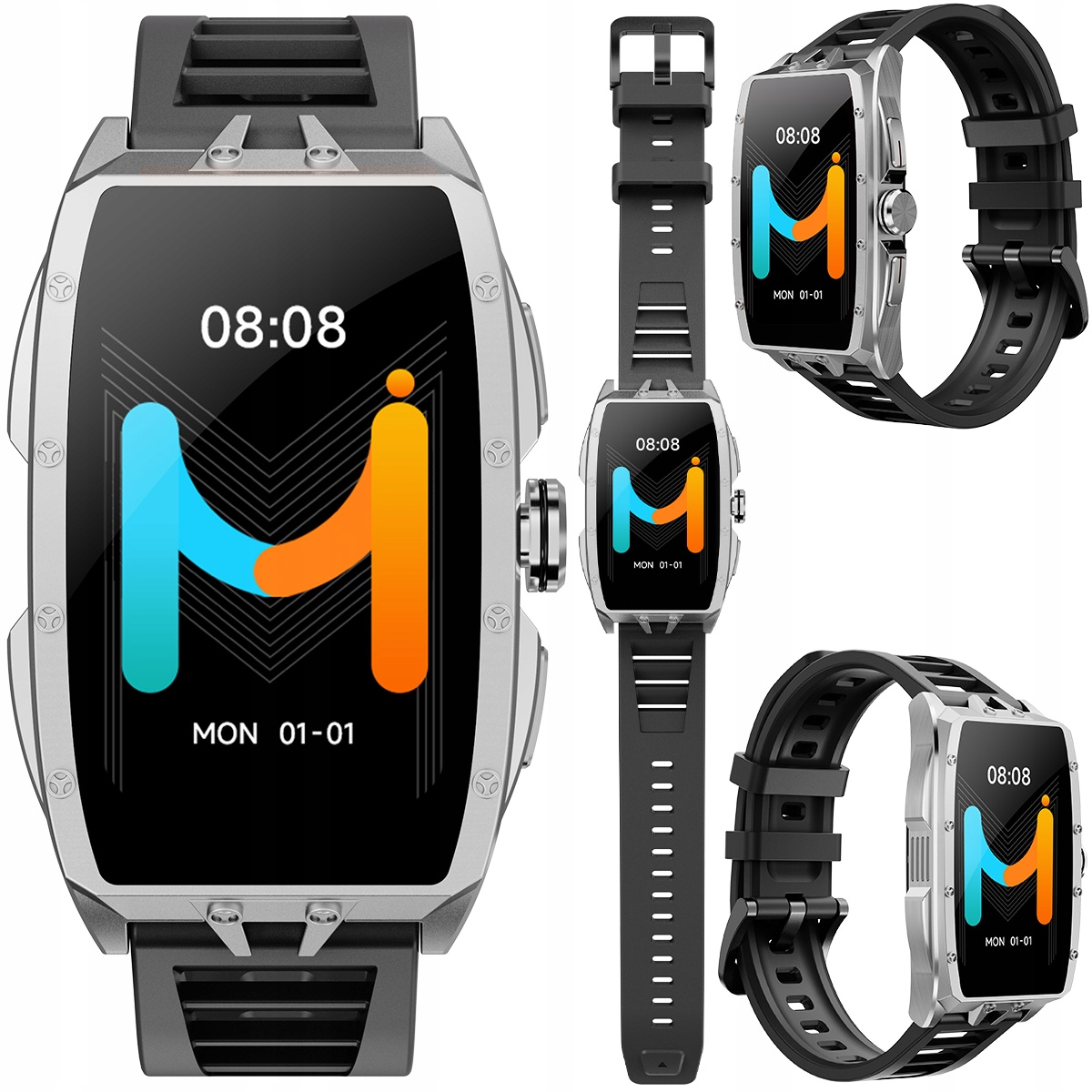 Imiki Smart Watch Master Band MB1 Silver sportowy zegarek do biegania