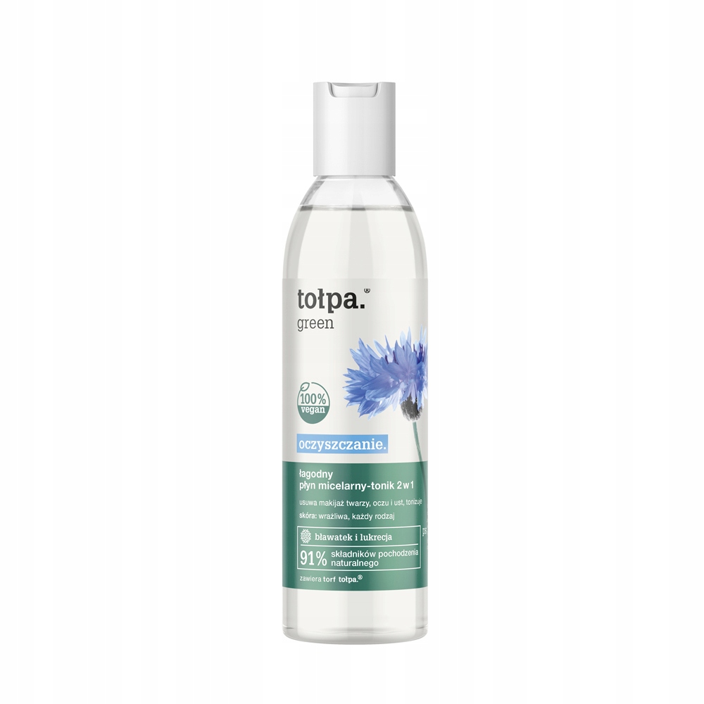 

Łagodny płyn micelarny-tonik 2w1 Tołpa 200 ml