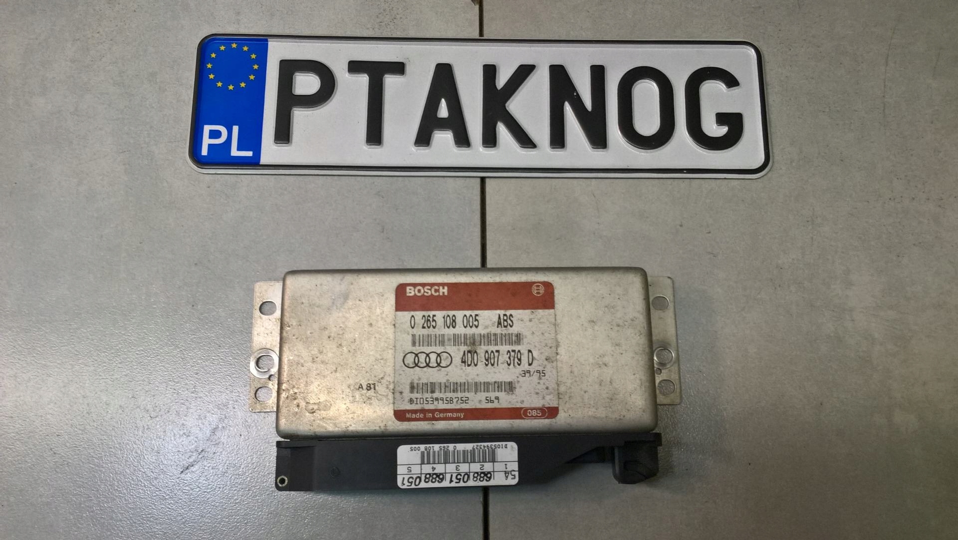 Bedienteil ABS AUDI A4 B5 1.8 B 4D0907379D