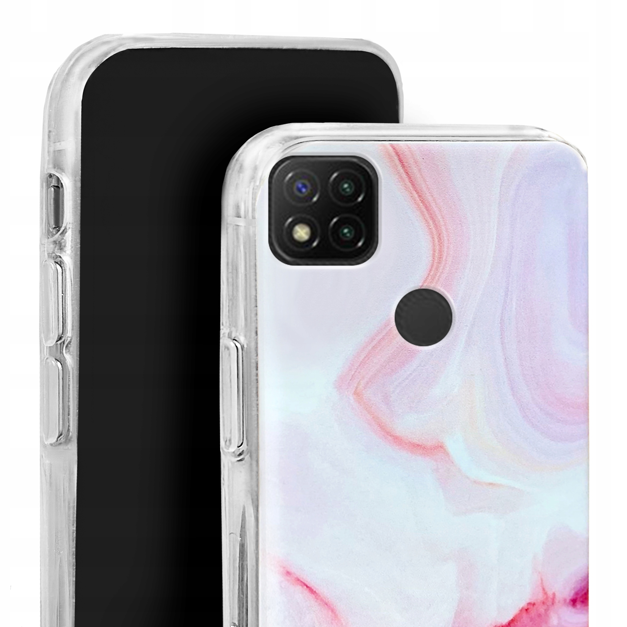 

Etui do Xiaomi Redmi 9C silikon case wzory + Szkło