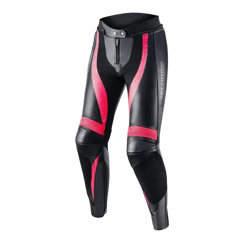 Dámske kožené nohavice Rebelhorn Rebel Lady Black/pink Darčeky