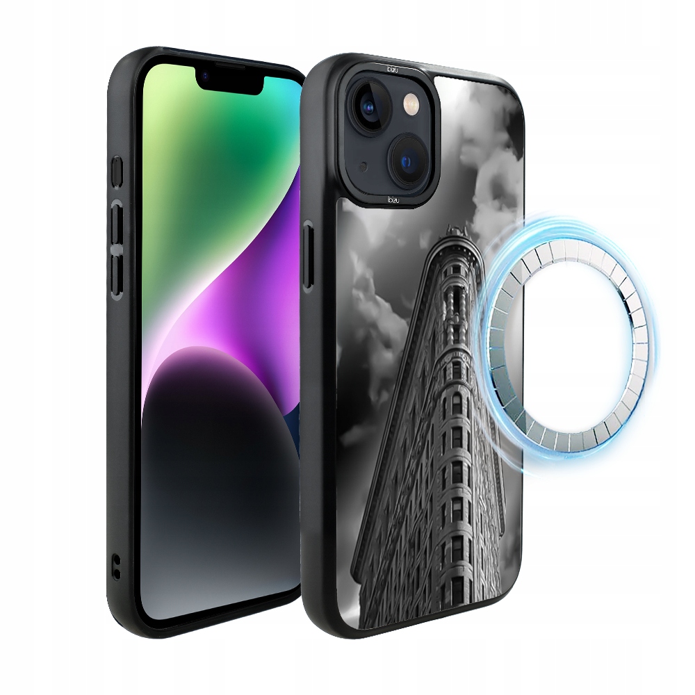 Matný Pouzdro Ibizu DropGuard pro iPhone 14 Plus s MagSafe, Flatiron