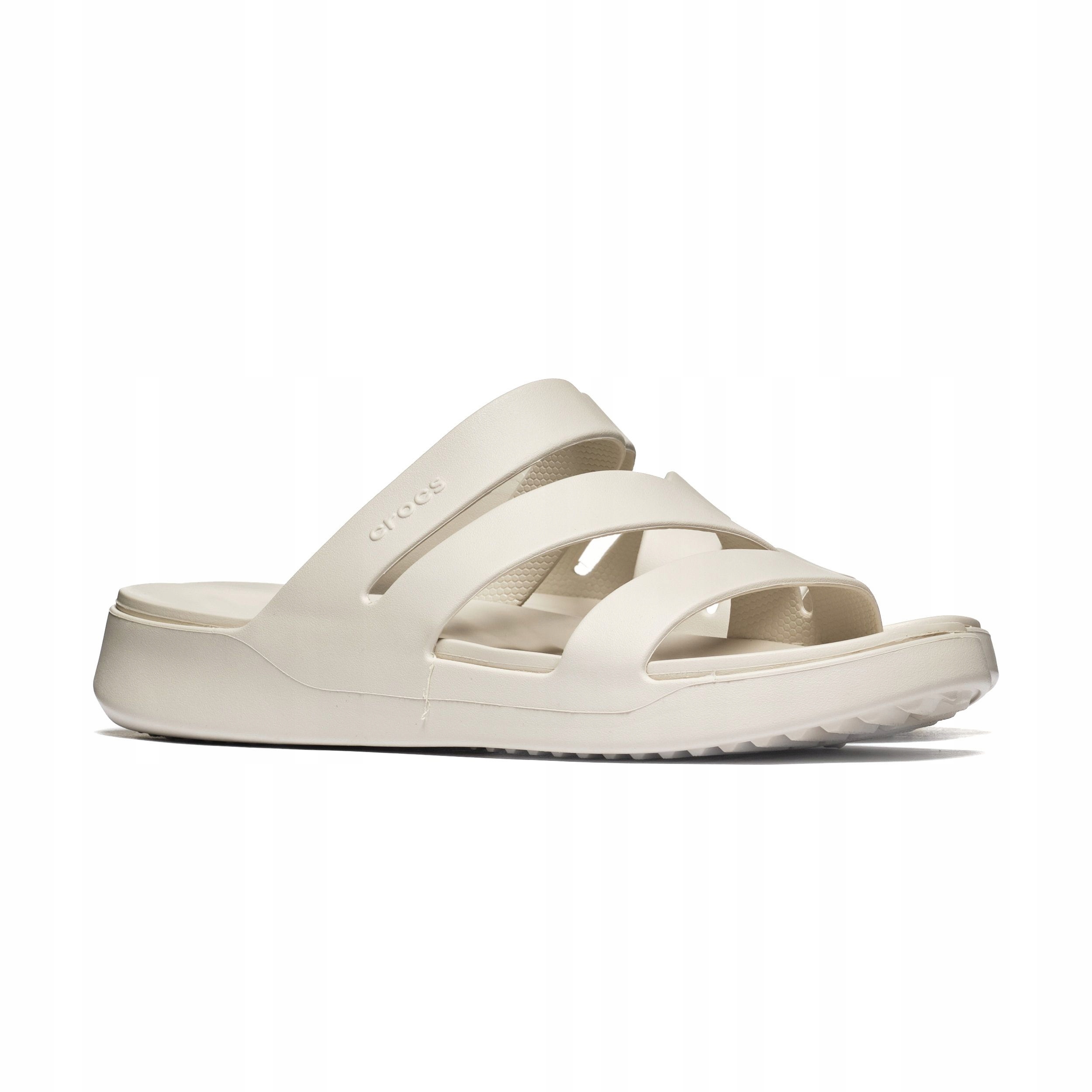 Sandály Crocs Getaway Strappy Béžová 41-42 Dámské