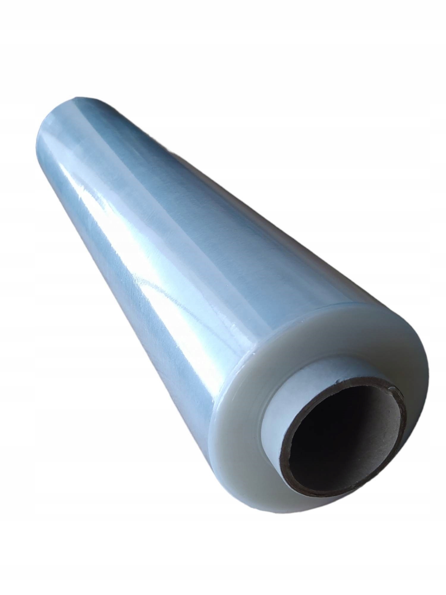 MOCNA FOLIA STRETCH TRANSPARENT 2 ROLKI ZESTAW Waga netto folii 2 kg