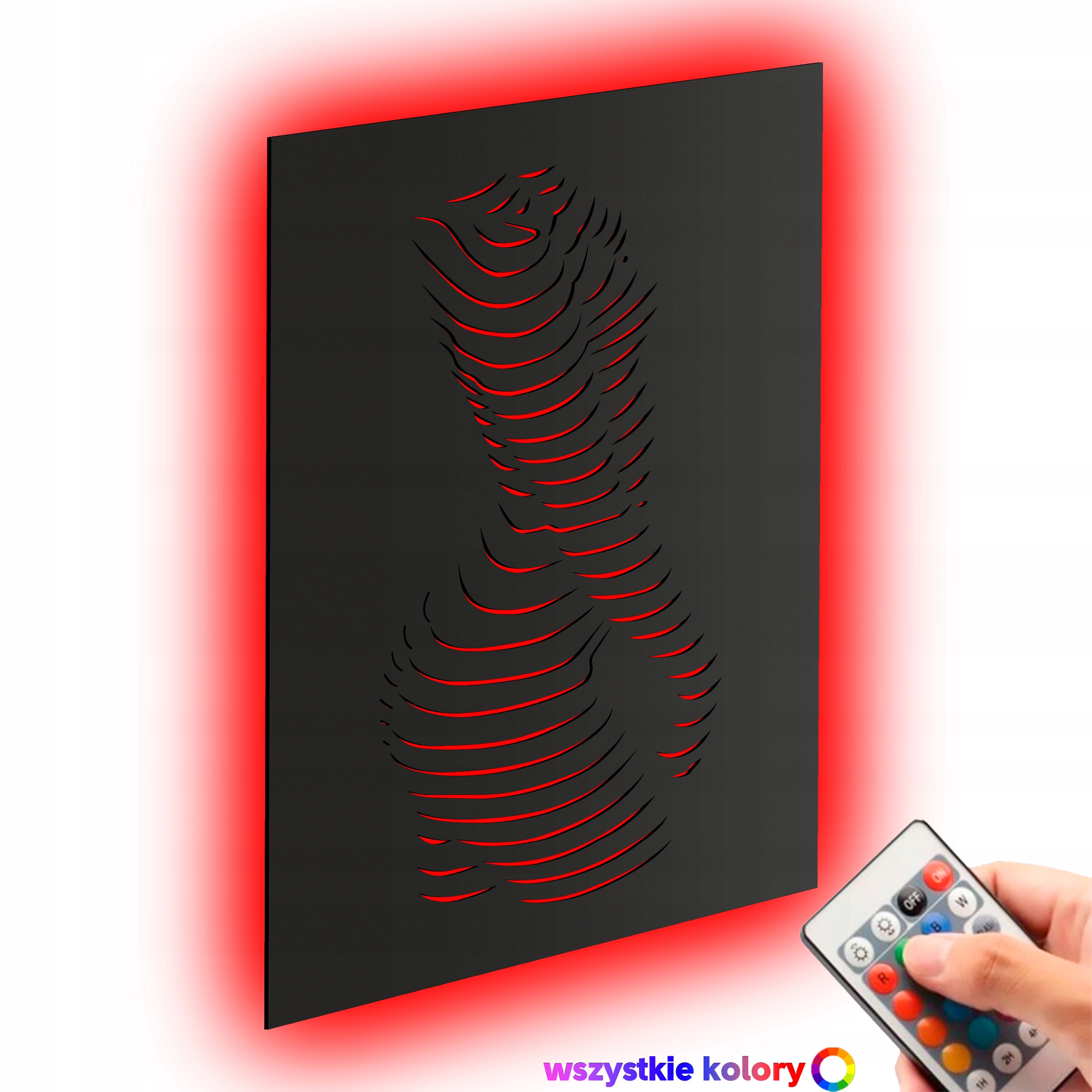 Dřevěný obraz 3D Panel Dívka ve stylu loftu Nástěnná Noční Lampa Led