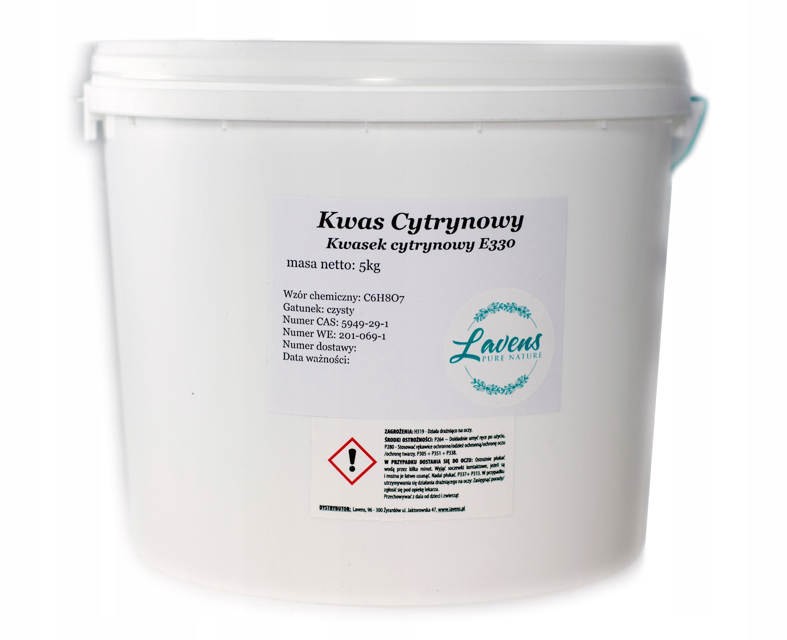 

Kwas Cytrynowy Kwasek Cytrynowy E330 Czysty 5kg