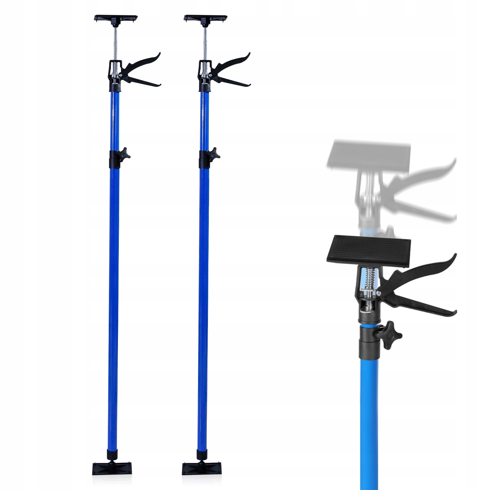 2x Teleskopická Stropní Podpěra Rozpěrka Pro Desky Gk 115-290 cm