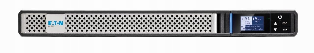Eaton 5P 850i Rack1U, gen2, Ups 850VA 680W, 4 zásuvky Iec C13, LCD…