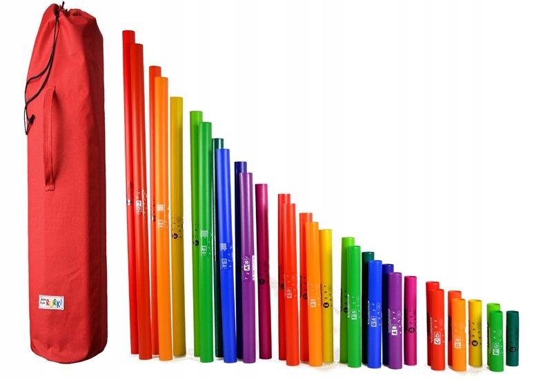 Bum Bum Trubky kompletní sada 2 a 1/2 oktávy 32 trubek