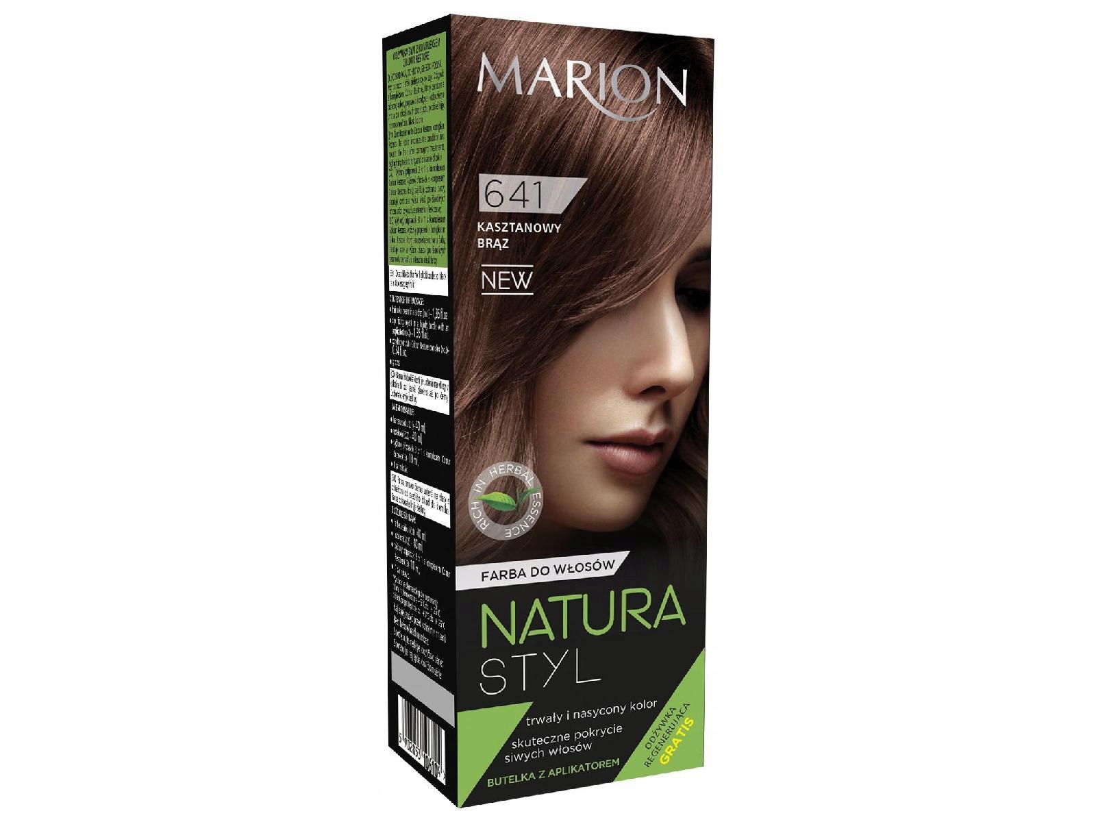 Marion Natura Styl farba do włosów 641 + odżywka-Zdjęcie-0